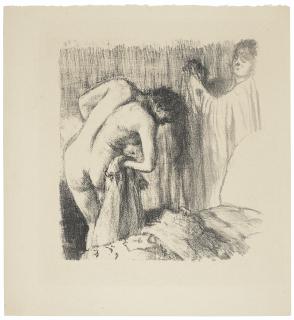 Edgar Degas - After the Bath III