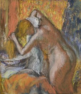 Edgar Degas - Après Le Bain (Femme S\'Essuyant Les Cheveux)