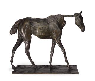 Edgar Degas - Cheval de pur sang marchant au pas