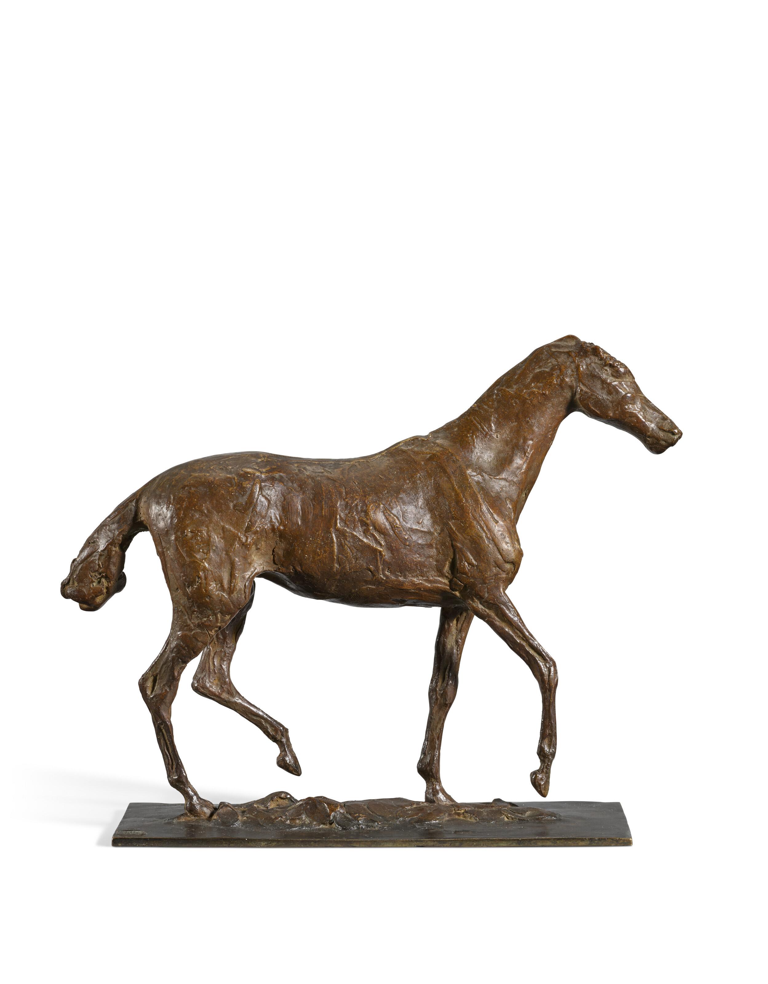 Edgar Degas - Cheval en marche