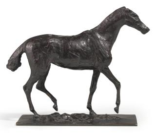 Edgar Degas - Cheval en marche