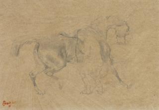 Edgar Degas - Chevalier