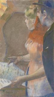 Edgar Degas - Dans les coulisses