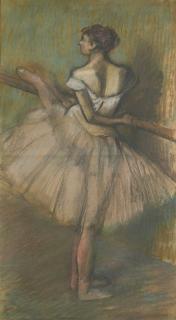 Edgar Degas - Danseuse À La Barre
