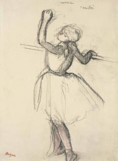 Edgar Degas - Danseuse à la barre