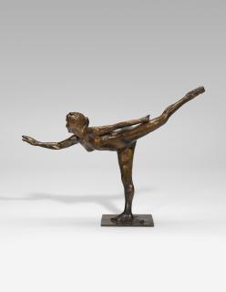 Edgar Degas - Danseuse, Arabesque Ouverte Sur La Jambe Droite, Bras Gauche Dans La Ligne