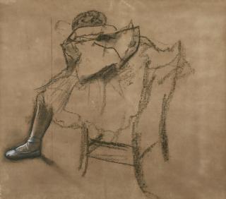 Edgar Degas - Danseuse Assise