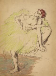 Edgar Degas - Danseuse Assise