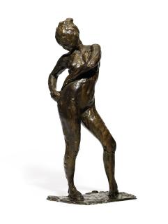 Edgar Degas - Danseuse attachant le cordon de son maillot