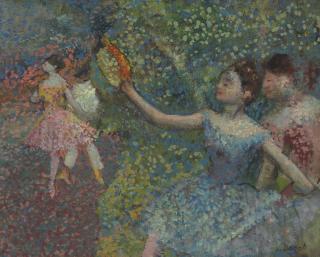 Edgar Degas - Danseuse au tambourin