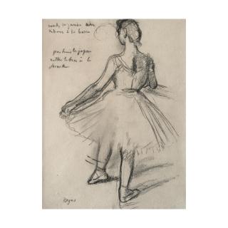 Edgar Degas - Danseuse de dos
