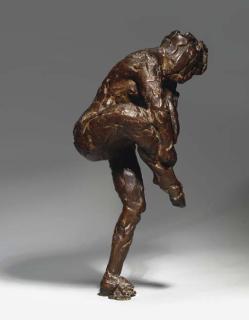Edgar Degas - Danseuse Mettant Son Bas
