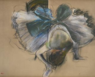 Edgar Degas - Danseuse Rajustant Son Chausson