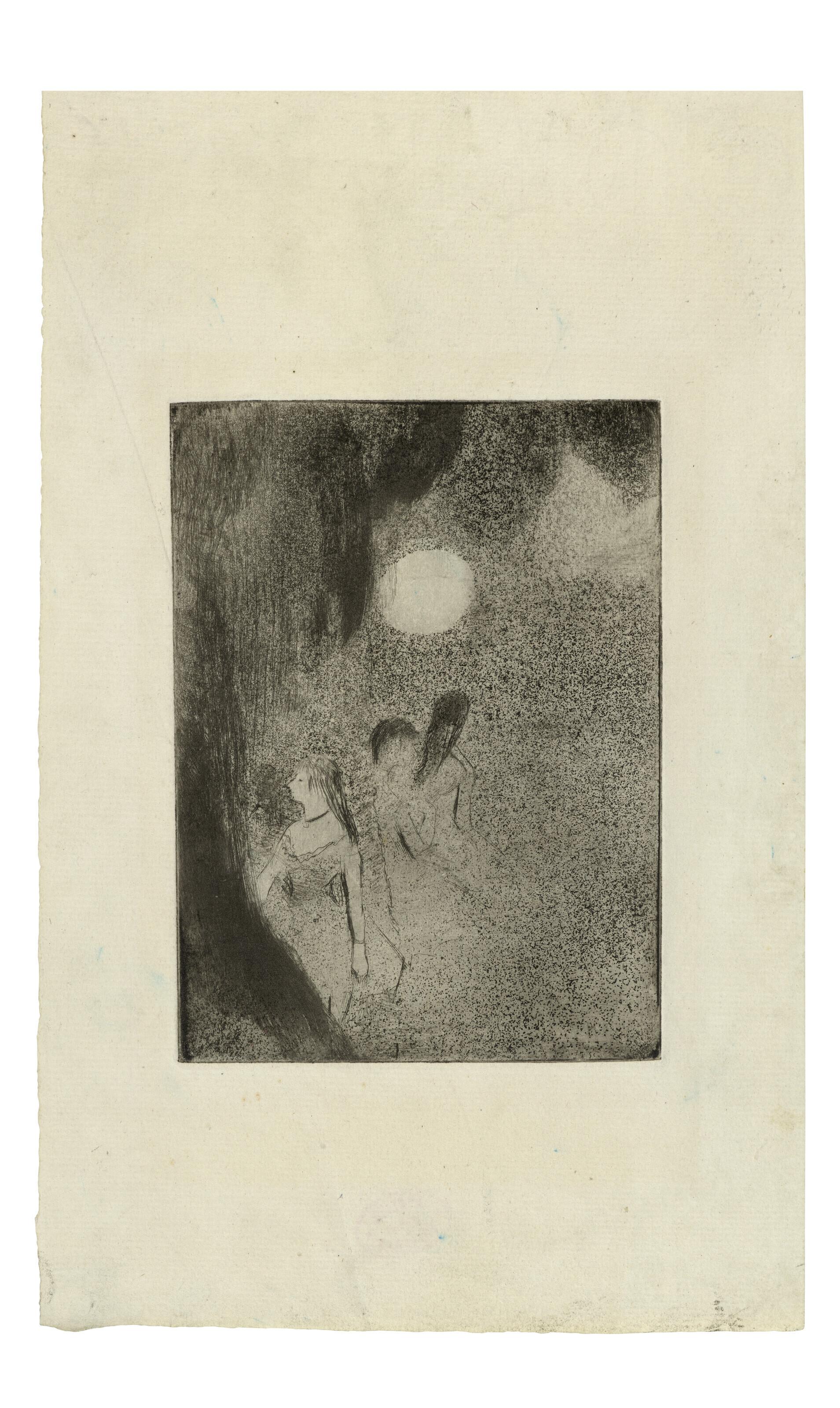 Edgar Degas - Danseuses dans la coulisse