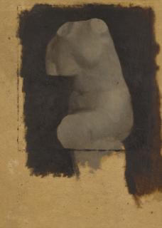 Edgar Degas - Étude de buste d\'après l\'antiquité