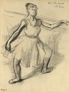 Edgar Degas - Etude de danseuse