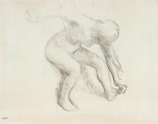 Edgar Degas - Etude de nu