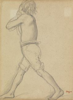 Edgar Degas - Étude Pour For \