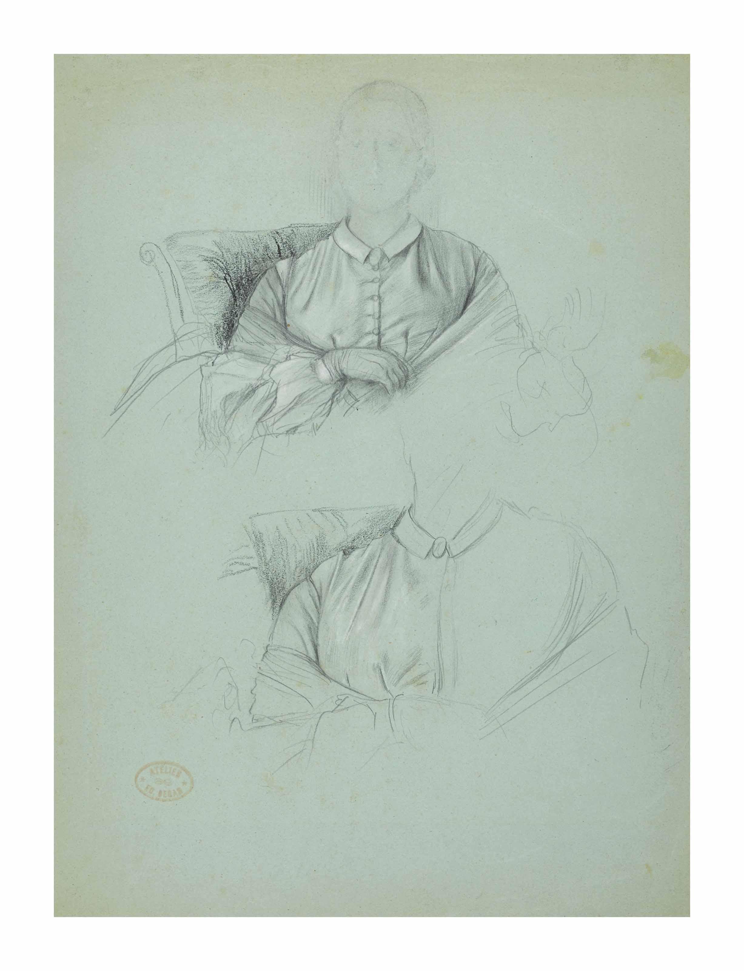 Edgar Degas - Étude pour \