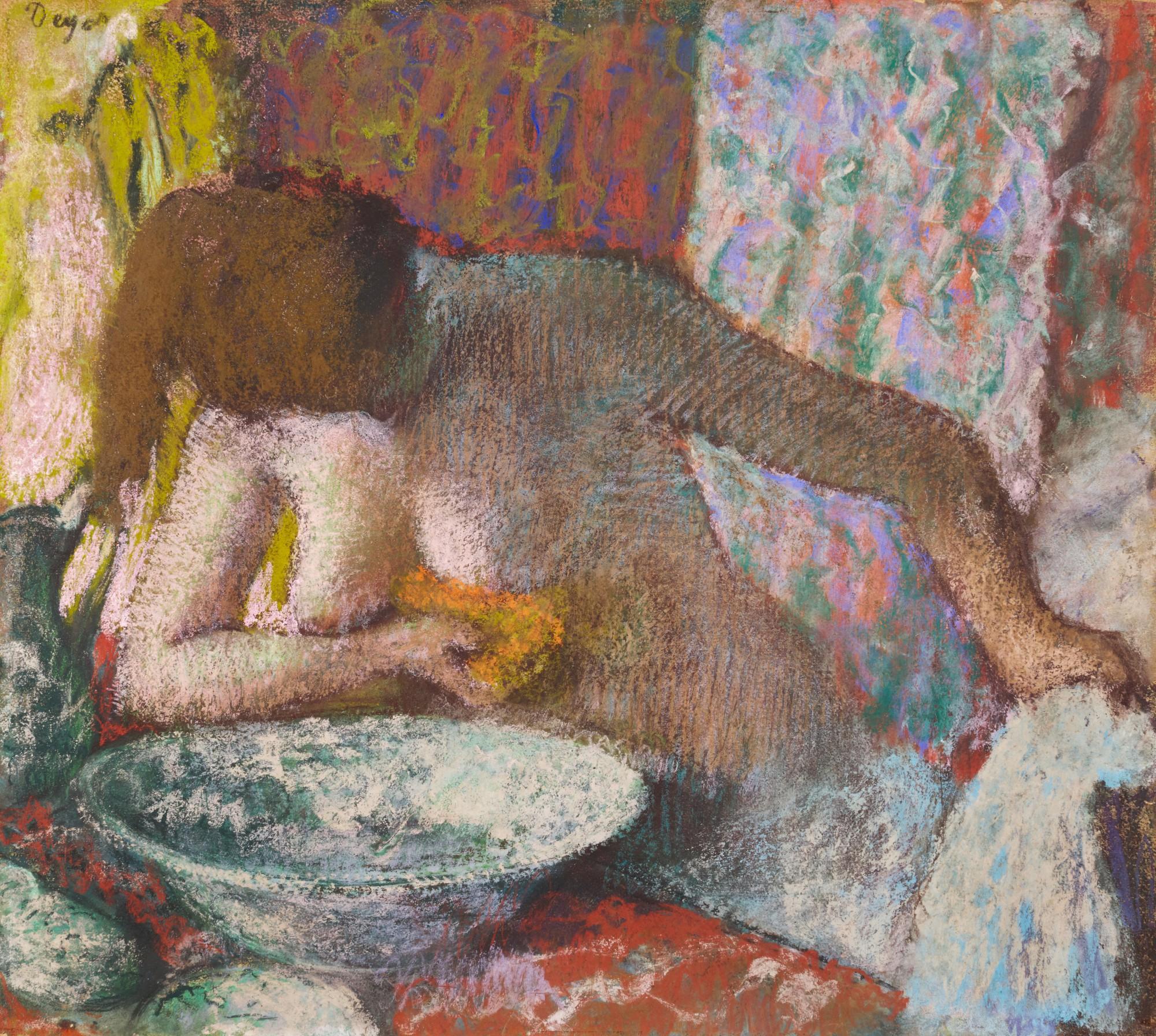 Edgar Degas - Femme à sa toilette