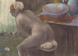 Edgar Degas - Femme à sa toilette