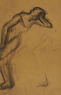 Edgar Degas - Femme accoudée