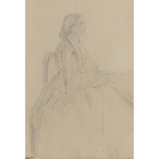 Edgar Degas - Femme Assise