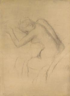 Edgar Degas - Femme Nue Assise