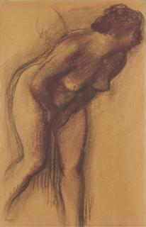 Edgar Degas - Femme nue debout