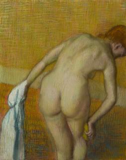 Edgar Degas - Femme Prenant Un Tub