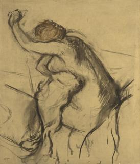 Edgar Degas - Femme S\'Essuyant