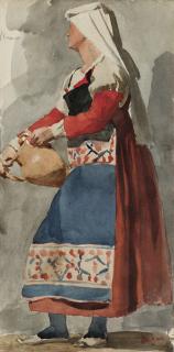 Edgar Degas - Italienne