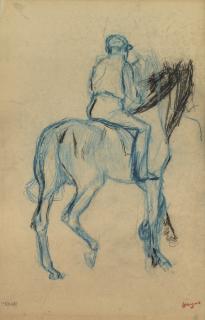 Edgar Degas - Jockey (Avant La Course)