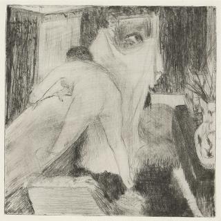 Edgar Degas - La Sortie Du Bain  (Delteil 36; Reed/Shapiro 42)