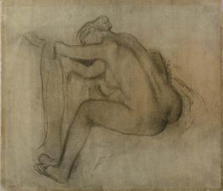Edgar Degas - La toilette après le bain