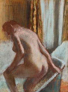 Edgar Degas - Le bain