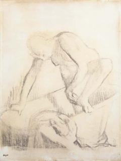 Edgar Degas - Le Bain