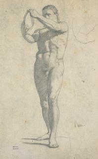 Edgar Degas - Le Discobole (recto and verso)