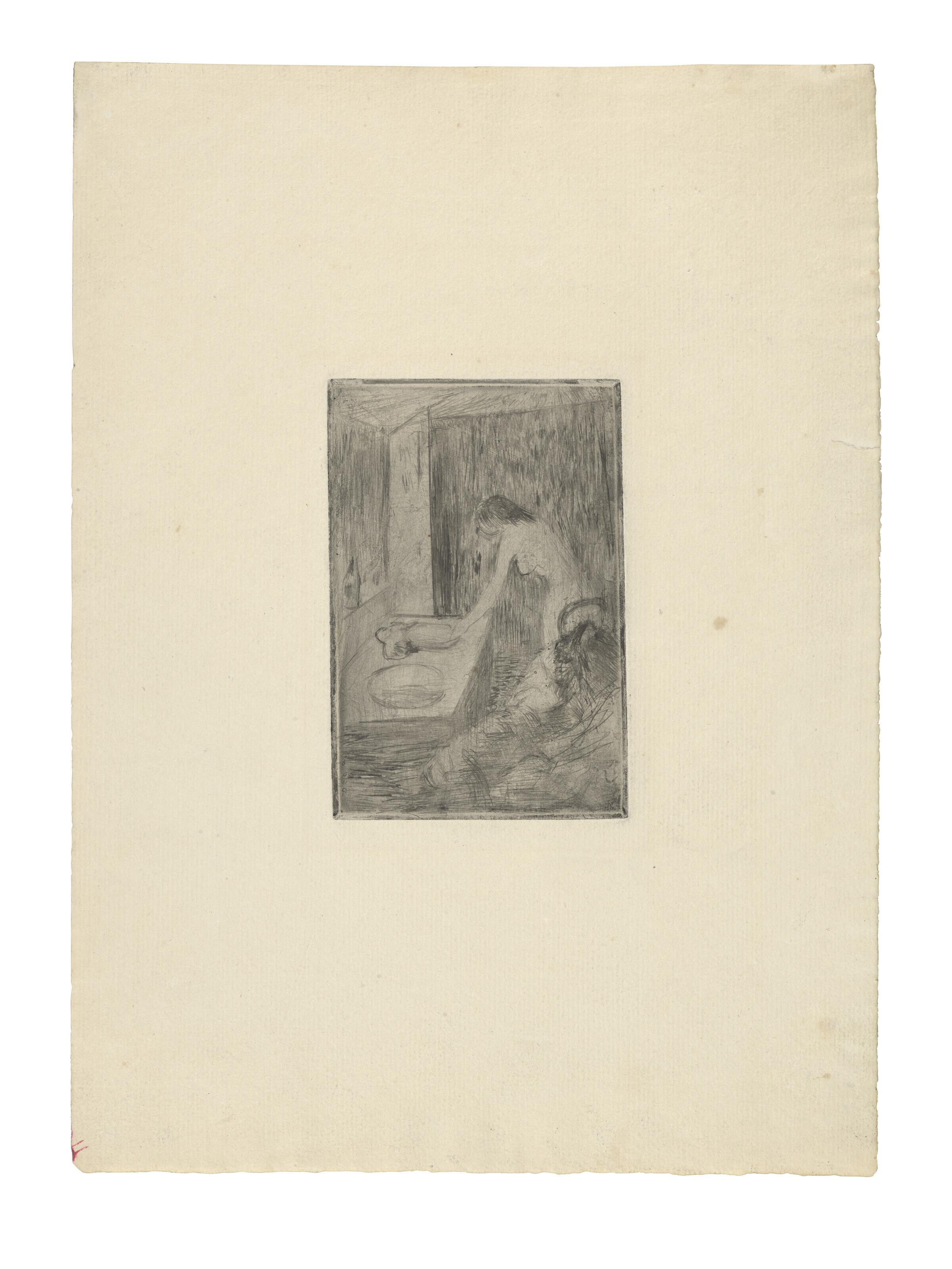 Edgar Degas - Le petit cabinet de toilette