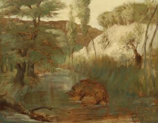 Edgar Degas - Le sanglier