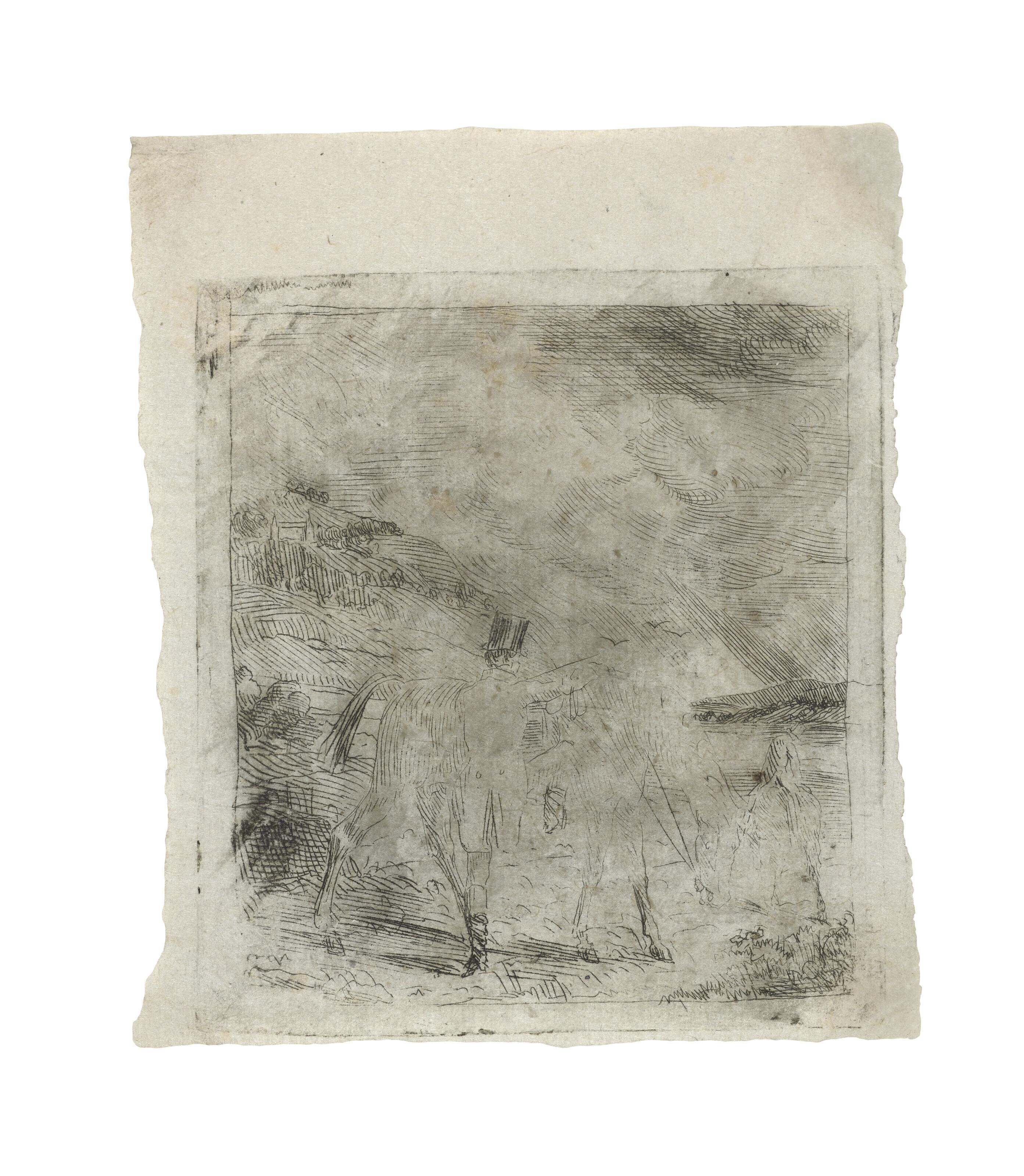 Edgar Degas - Le sportsman montant à cheval