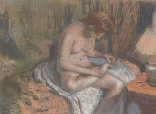 Edgar Degas - L\'épine (Femme se soignant le pied)
