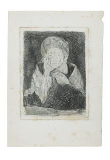 Edgar Degas - Marguerite Degas, soeur de l\'artiste