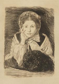 Edgar Degas - Marguerite Degas, the Artist\'s Sister