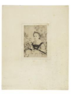 Edgar Degas - Mlle. Nathalie Wolkonska, deuxième planche