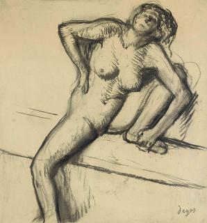 Edgar Degas - Nu Accroupi
