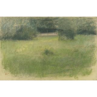 Edgar Degas - Pelouse Et Route Sous-Bois