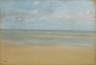 Edgar Degas - Plage à marée basse