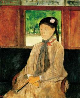 Edgar Degas - Portrait de femme
