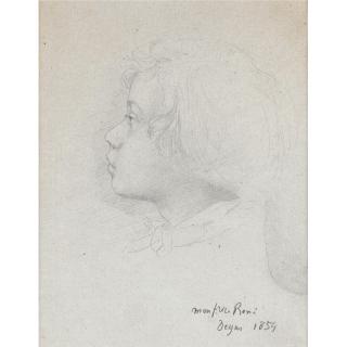 Edgar Degas - Portrait De René Degas